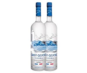 Grey Goose Vodka 2X 1L