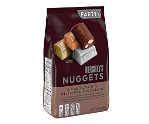 HERSHEY’S NUGGETS Chocolate Assortment Party Bag 893G