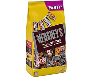 HERSHEY'S Miniatures Assortment Chocolate Party Bag 1,133G