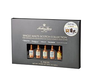 Anthon Berg Single Malt Scotch Whisky Collection 15 pcs 230G