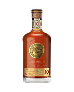 Bacardi Gran Reserva Diez Extra Rare Gold 10 YO 1L